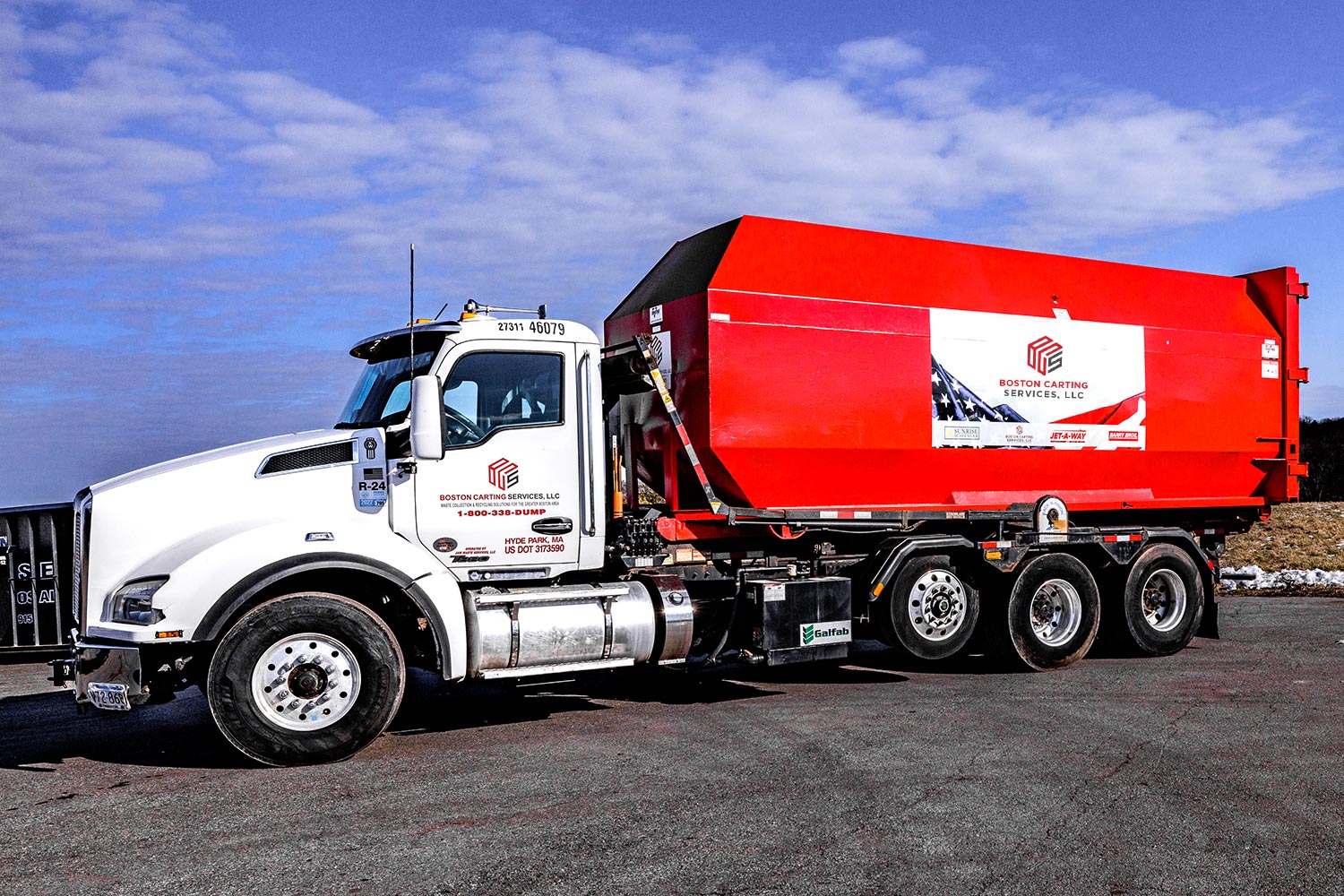 Compactor Truck - Municipal Services - Boston Carting Services